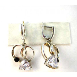 Серебряные Серьги 20019