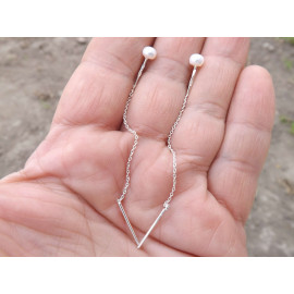 Серебряные Серьги 20127