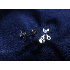 Серебряные Серьги 20399