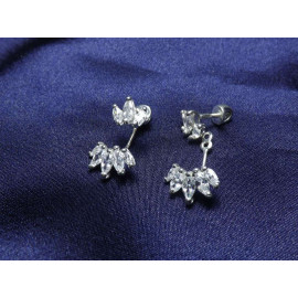 Серебряные Серьги 20417