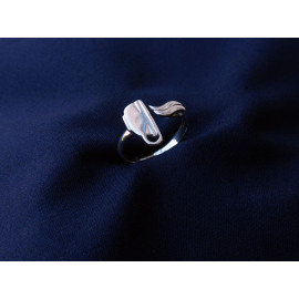 Гарнитур Серебряное Кольцо 15041 / Серебряные Серьги 25041