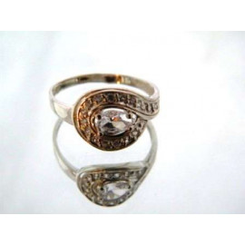 Гарнитур Серебряное Кольцо 15062 / Серебряные Серьги 25062