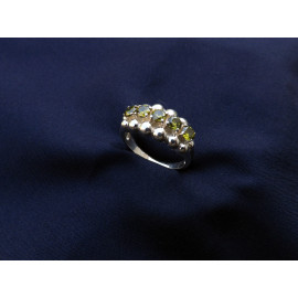 Гарнитур Серебряное Кольцо 15073 / Серебряные Серьги 25073