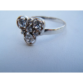 Гарнитур Серебряное Кольцо 15090 / Серебряные Серьги 25090