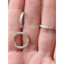 Гарнитур Серебряное Кольцо 15170 / Серебряные Серьги 25170