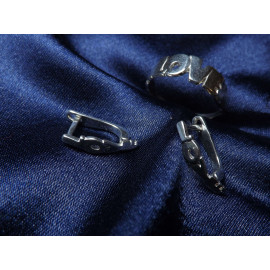 Гарнитур Серебряное Кольцо 15184 / Серебряные Серьги 25184