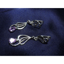 Серебряные Серьги 20028