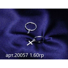 Серебряные Серьги 20057