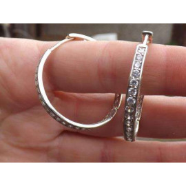 Серебряные Серьги 20067