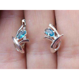 Серебряные Серьги 20077