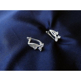 Серебряные Серьги 20087
