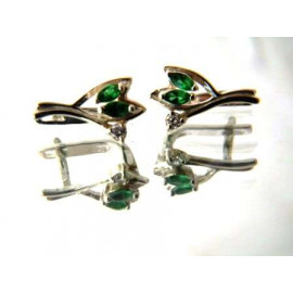 Серебряные Серьги 20096