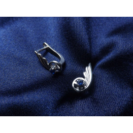 Серебряные Серьги 20097