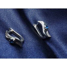 Серебряные Серьги 20100