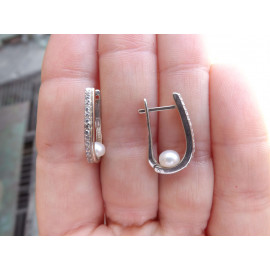 Серебряные Серьги 20196