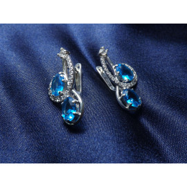 Серебряные Серьги 20217