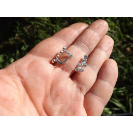 Серебряные Серьги 20296