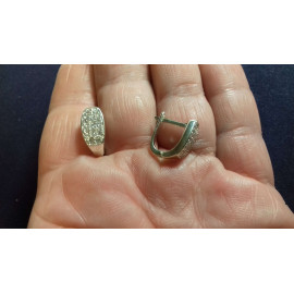 Серебряные Серьги 20320