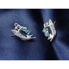 Серебряные Серьги 20327