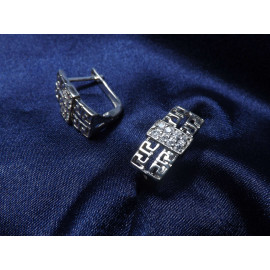 Серебряные Серьги 20349
