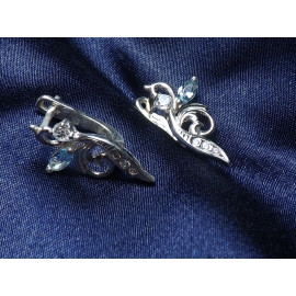 Серебряные Серьги 20356