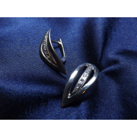 Серебряные Серьги 20370