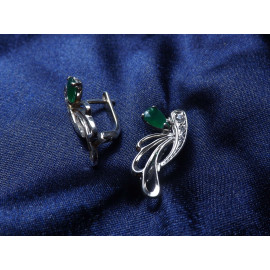 Серебряные Серьги 20371