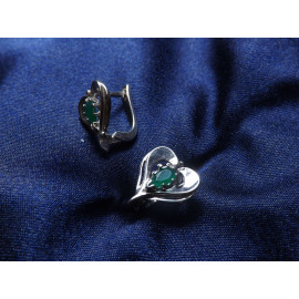 Серебряные Серьги 20377