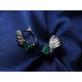 Серебряные Серьги 20378