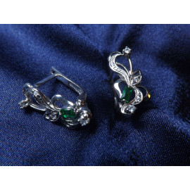 Серебряные Серьги 20385